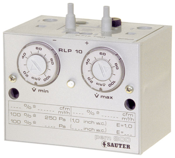 Pneumatic volume-flow controller